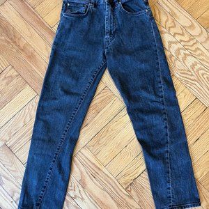 Toteme Black/ Charcoal Denim Jeans Size 27